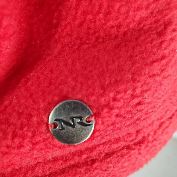 Northern Reflections Red Fleece embroidered Jacket - Picture 5 of 7